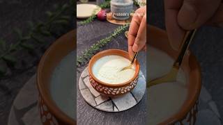 Perfect Dahi Ki Recipe 🤩. #shorts #dahi #dahirecipe #curd #food #summerrecipes #summerdrink #foodie