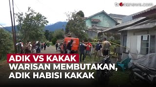 Warga Sukabumi Geger! Seorang Adik Hilangkan Nyawa Kakak dengan Sajam | OneNews Update