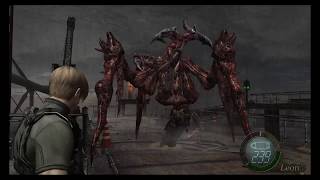 Resident Evil 4 Final Boss Battle + Cutscene (PS4, HD)