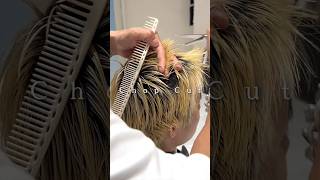 【カット動画】リアルお客様スタイル！ #メンズカット #メンズショート #カット動画 #カット講習 #ヘアカット #haircut #hairstyle #hairstyle