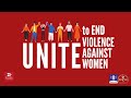 Unite to end Violence against Women