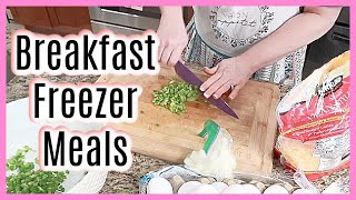 Easy Breakfast Freezer Meals, Make Ahead Family Favorites!