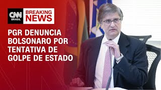 PGR denuncia Bolsonaro por tentativa de golpe de Estado | WW