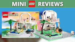 6416 Poolside Paradise - Vintage LEGO Paradisa 1992 MINI Review