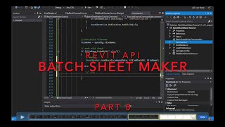 Revit API - Batch Sheet Maker - Part 8 - CSV Reader, Corrections, and Test