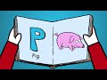 the alphabet with simon 🐰📕🐳🐢🐷 learn and play with simon cartoons for children back to school