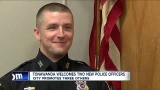 City of Tonawanda welcomes two new Police Officers