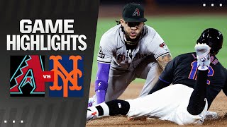 D-backs vs. Mets Game Highlights (5/31/24) | MLB Highlights