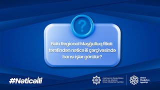 Bakı Regional Məşğulluq filialının nəticə ili çərçivəsində gördüyü işlər