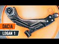 How to change front suspension arm on DACIA LOGAN 1 TUTORIAL | AUTODOC