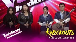 Elly vs Sisca dan Joen vs Aura | Knockouts | The Voice Indonesia GTV 2019