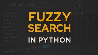 How Fuzzy Text Search Works