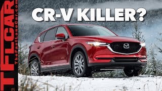 At Last! The 2019 Mazda CX-5 Turbo Gets a Turbo! (Snowy First Drive Review)