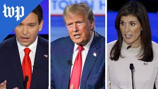 The fifth GOP presidential primary debate, in 90 seconds