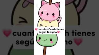 cuantos crush tienes segun tu signo