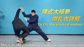 太極拳“懶扎衣”練法詳解|黃剛老師教學Tai Chi, the practical method