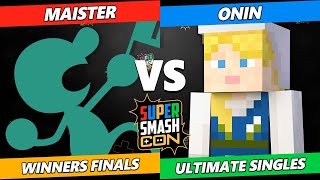 SSC 2022 Winners Finals - Maister (Game \u0026 Watch) Vs. Onin (Steve) Smash Ultimate Tournament