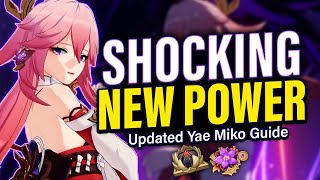 Updated YAE MIKO FULL GUIDE: Dendro Buffs, BEST Artifact & Weapon Builds, Team Comps | Genshin 3.2