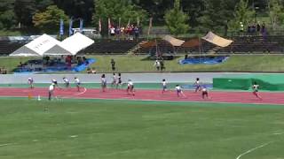 2017 秋田県陸上競技選手権 女子 4×100ｍR 決勝