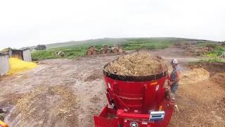 Feed Mixer - Meyer F355 - Corn Stalk Bale