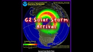 G2 Solar Storm conditions.. Earthquake activity still low.. Yellowstone still swarming.. 4/14/2022