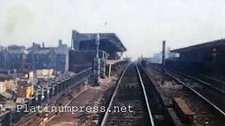 IRT 7 Flushing Subway Line 1968. 8mm Home Movie. NYC Train at 40th Street Lowery Sunnyside, Queens.