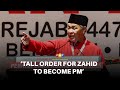 Tall order for Zahid to become PM, says analyst