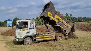 HYUNDAI Dump truck, dump truck working, leng sophon #Ep2230