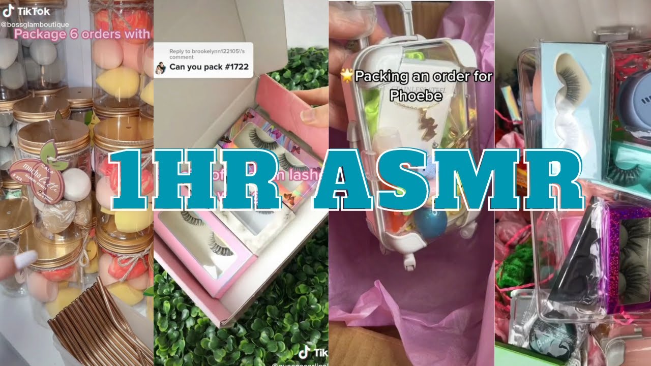 Asmr Packing Orders Longer Version 25 Youtube