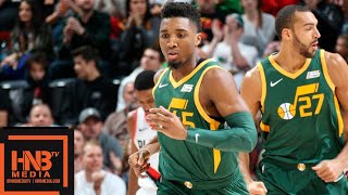 Utah Jazz vs Portland Trail Blazers Full Game Highlights | 12/25/2018 NBA Season