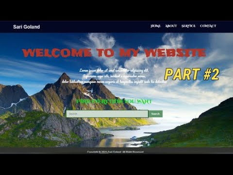 TUTORIAL MEMBUAT WEBSITE PEMULA LENGKAP || HTML/CSS - YouTube