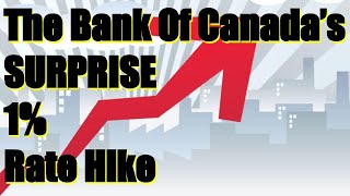 The Bank Of Canada Surprise 1% Interest Rate Hike - Canadian Real Estate