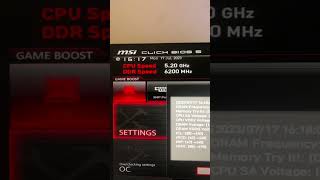 G.Skill Z5 6000        Overclocked to 6400