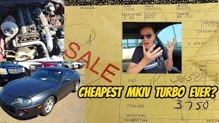 This Bank Repo ***$3000*** Toyota Supra Turbo is the cheapest MKIV EVER that got