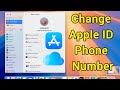 How to Change Apple ID Phone Number on Mac