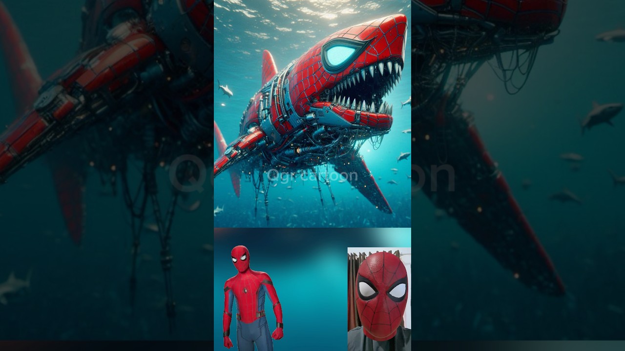 Superheroes But Robot Shark ёяш ёяфеmarvel Dc All Characters Marvel