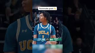 Made sure he kept his chin up ️ #basketball #collegebasketball #wholesome #teamm