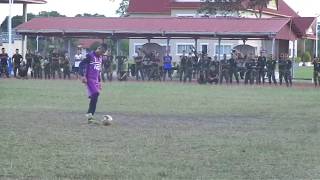 Football in Cambodia at Army Institute កីឡាបាល់ទាត់នៅវិទ្យាស្ថានទ័ពជើងគោក