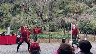 太神楽を観てきたよ in 六義園【丸一仙翁社中】バランスの曲芸