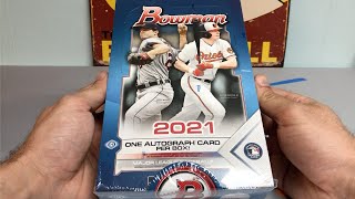 2021 Bowman Baseball Hobby Box - New Release!!!