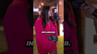 She Could Never Date An Influencer Shorts Interview
