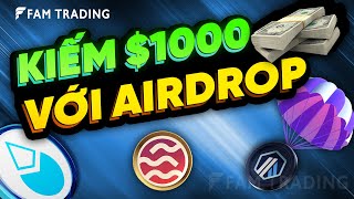 Kiếm tiền Airdrop là gì? Cách làm Airdrop cho người mới bắt đầu (2024)