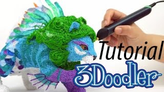 3doodler 2.0 Tutorial / Easy Guide for Beginners - Operating, Drawing & Unboxing - 3D Printing Pen