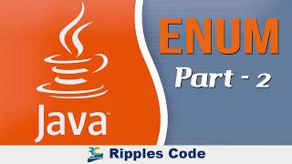 Learn Java Enum || Modifiers & Switch Case with Enum || Part-2