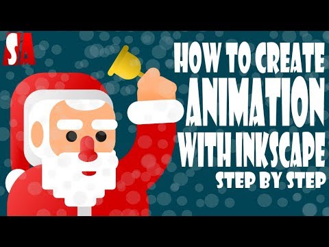 Inkscape Vector Animation Step By Step Tutorial | Chirstmas Special Inkscape Vector Animation Step By Step Tutorial | Chirstmas Special