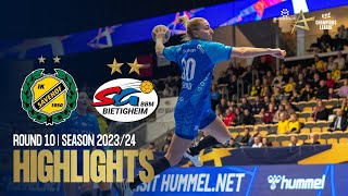 IK Sävehof vs SG BBM Bietigheim | Round 10 | EHF Champions League Women 2023/24