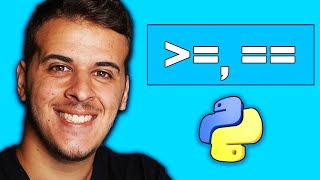 Comparison Operators in Python | Python Tutorial for beginners