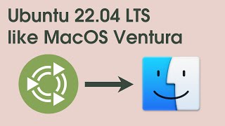 How to make Ubuntu MATE 22.04 look like MacOS Ventura