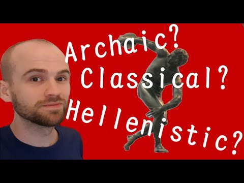 What was the Hellenistic style and how did it differ from the earlier classical style?