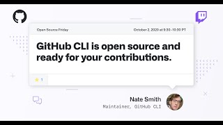 Take GitHub to the command line - GitHub CLI